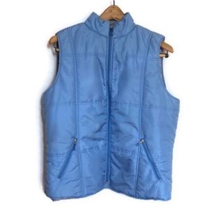 Liz Claiborne Quilted Vest. Size Large